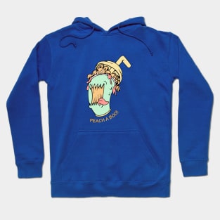 Peach Fuzz Monster Soda Hoodie